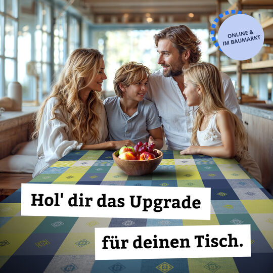 Tischdecke Manhattan Victor blau image number null